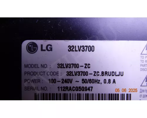 Корыто в сборе с LED подсветкой LG 32LV3700 желтизна Корыто в сборе с LED подсветкой LG 32LV3700 желтизна