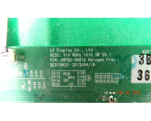 6870C-0481A LG 47LB582V 6870C-0481A LG 47LB582V
