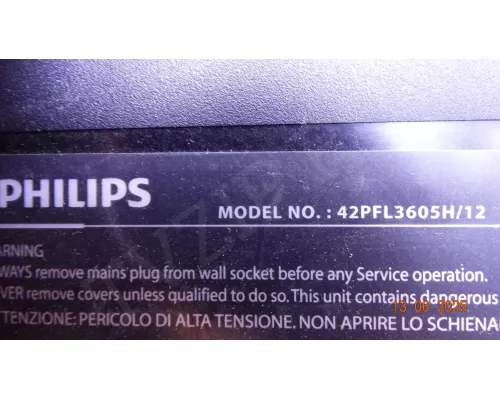 715G3812-P02-H20-003D PHILIPS 42PFL3605H/12
