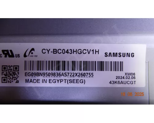 BN44-01053A SAMSUNG UE43CU7100U