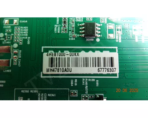 EAX69985904(1.1) EBU67776307 LG 43QNED80T6A