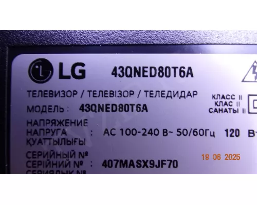 EAX69985904(1.1) EBU67776307 LG 43QNED80T6A