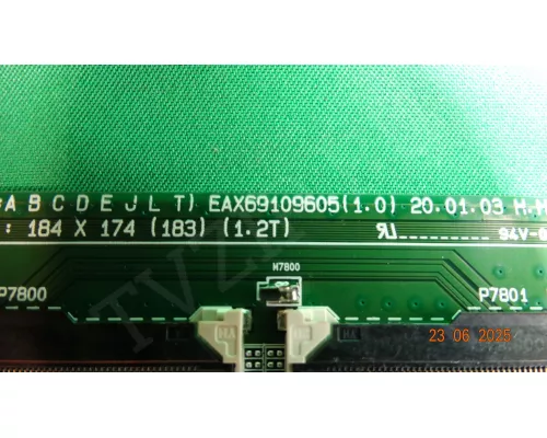 EAX6919605(1.0) EBU66455304 LG 49NANO866NA