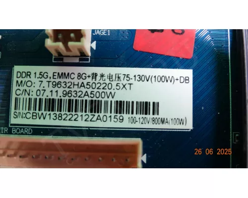 CV9632H-A50 VR 65VU03BS CV9632H-A50 VR 65VU03BS