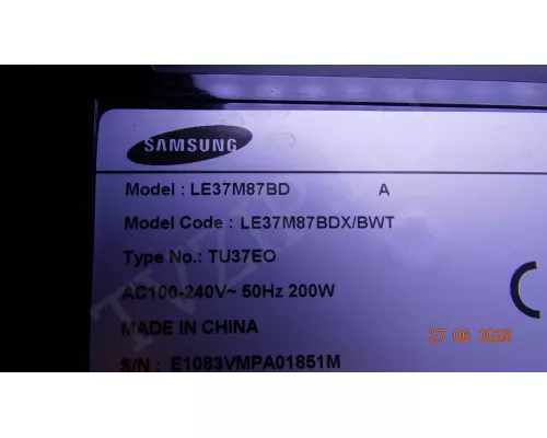 T370HW02 V0 06A22-1B SAMSUNG LE37M87BD T370HW02 V0 06A22-1B SAMSUNG LE37M87BD