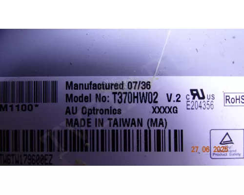 T370HW02 V0 06A22-1B SAMSUNG LE37M87BD T370HW02 V0 06A22-1B SAMSUNG LE37M87BD