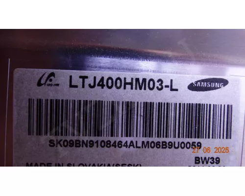 Матрица LTJ400HM03-L в сборе с корытом SAMSUNG UE40D5520RW Матрица LTJ400HM03-L в сборе с корытом SAMSUNG UE40D5520RW