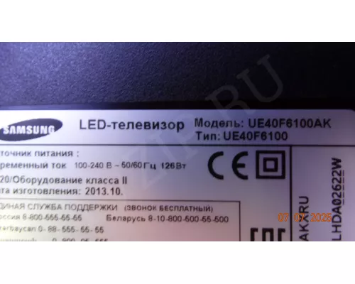 BN41-01939C SAMSUNG UE40F6100AK BN41-01939C SAMSUNG UE40F6100AK