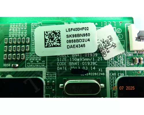 BN41-01939C SAMSUNG UE40F6100AK BN41-01939C SAMSUNG UE40F6100AK