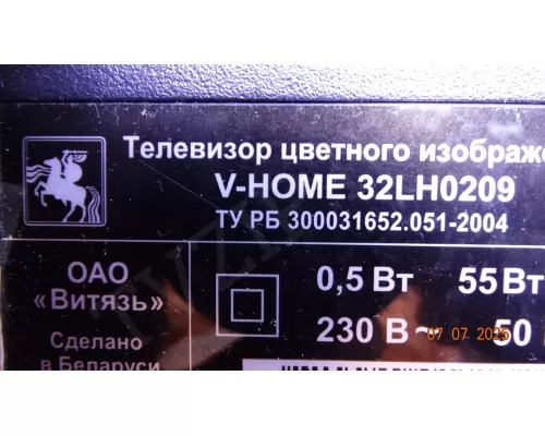 TP.MS3663S.PB818 ВИТЯЗЬ 32LH0209 TP.MS3663S.PB818 ВИТЯЗЬ 32LH0209
