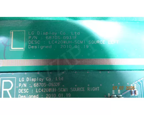 Планки матрицы 6870S-0931F 6870S-0932F