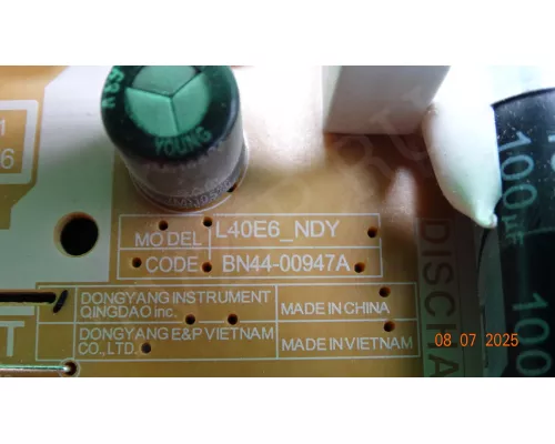 BN44-00947A SAMSUNG UE43NU7100U BN44-00947A SAMSUNG UE43NU7100U
