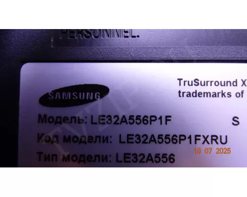 320HASR/L2LV0.3 SAMSUNG LE32A556P1F 320HASR/L2LV0.3 SAMSUNG LE32A556P1F