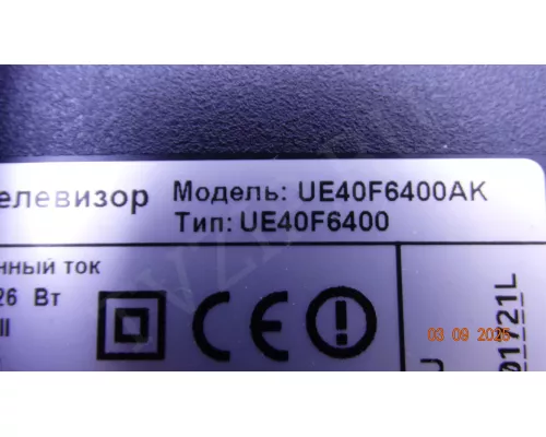 BN41-01958B BN94-06724A SAMSUNG UE40F6400AK BN41-01958B BN94-06724A SAMSUNG UE40F6400AK