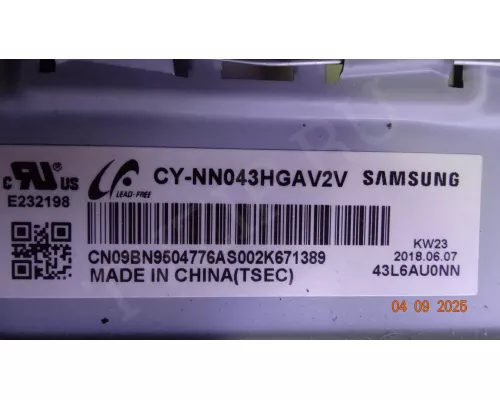 BN41-02635A SAMSUNG UE43NU7140U BN41-02635A SAMSUNG UE43NU7140U