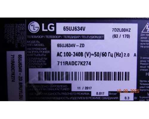EAX67189001(1.4) LG 65UJ634V