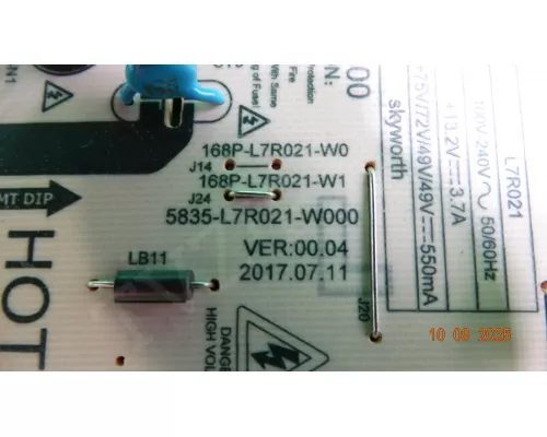5835-L7R021-W000 VER:00.04 LG 65UJ620V
