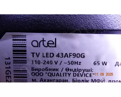6870C-0532A ARTEL TV LED 43AF90G