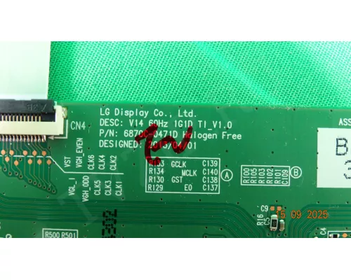 6870C-0471D LG 55LS33A-5D