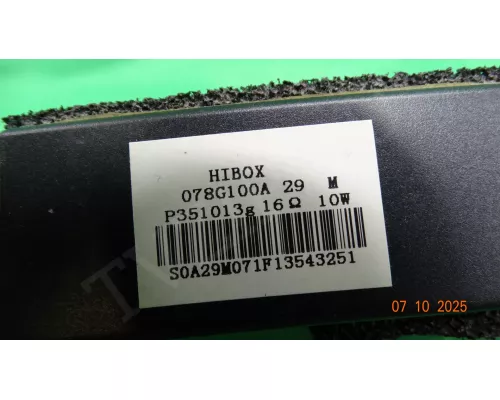 Динамики 078G100A29M для телевизоров PHILIPS