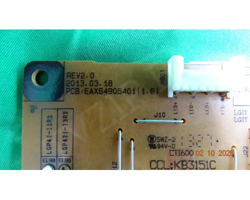 EAX64905401(1.6) LG 42LA620V EAX64905401(1.6) LG 42LA620V