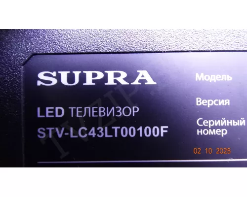 MS-L2570 V2 SUPRA STV-LC43LT00100F