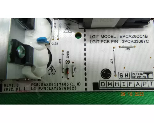 EAX69117405(1.0) LG OLED48C24LA EAX69117405(1.0) LG OLED48C24LA