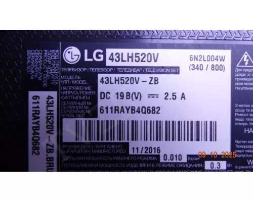 EAX66805906(1.0) EBU63606621 LG 43LH520V EAX66805906(1.0) EBU63606621 LG 43LH520V