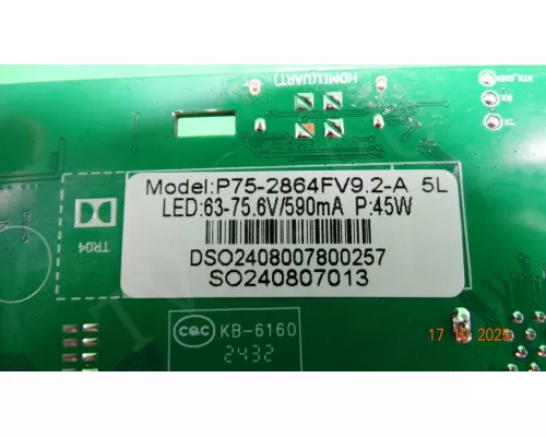 MB-R2864-PW-BL-0322 HYUNDAI H-LED40BS5100 MB-R2864-PW-BL-0322 HYUNDAI H-LED40BS5100