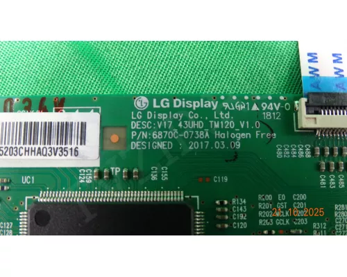 6870C-0738A KIVI 43UK30G 6870C-0738A KIVI 43UK30G