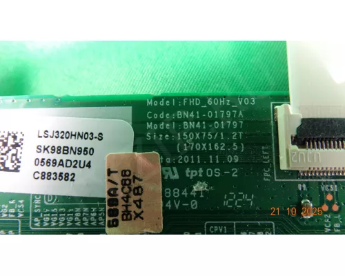 BN41-01797A SAMSUNG UE32EH5007K BN41-01797A SAMSUNG UE32EH5007K