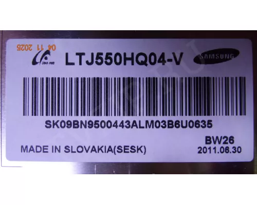 BN96-18089B SAMSUNG UE55D8000YS