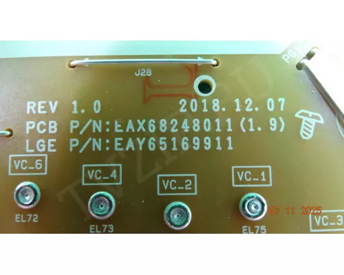 EAX68248011(1.9) LG 55NANO866NA