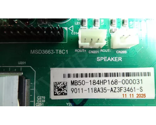 MSD3663-T8C1 PANASONIC TX-43FR250