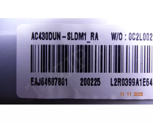 EAX68312601(1.7) LGP43TJ-19F1 LG 43LM5500PLA