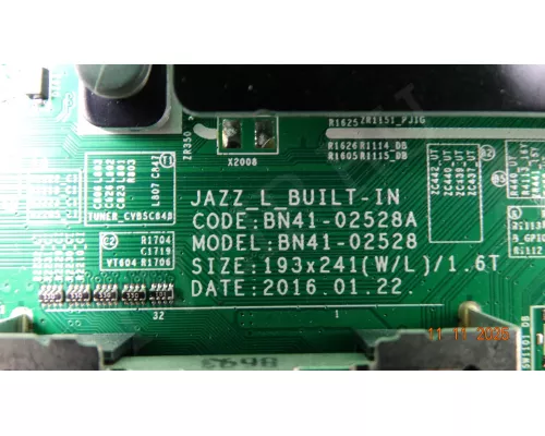 BN41-02528A BN94-10783A SAMSUNG UE43KU6500U