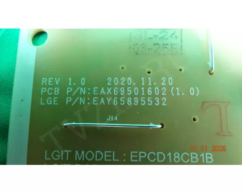 NEW EAX69501602(1.0) LG 65NANO80T6A