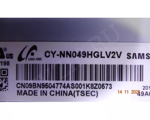 BN41-02635B BN94-13268E SAMSUNG UE49NU7100U