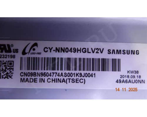 BN41-02292B SAMSUNG UE49N5500AU