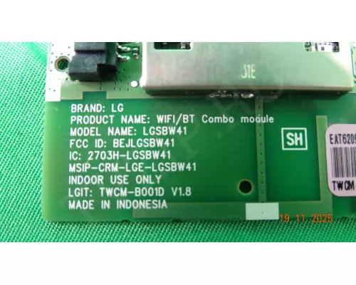 Wi-Fi EAT62093304 LG 55EG9A7V