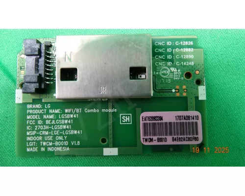 Wi-Fi EAT62093304 LG 55EG9A7V