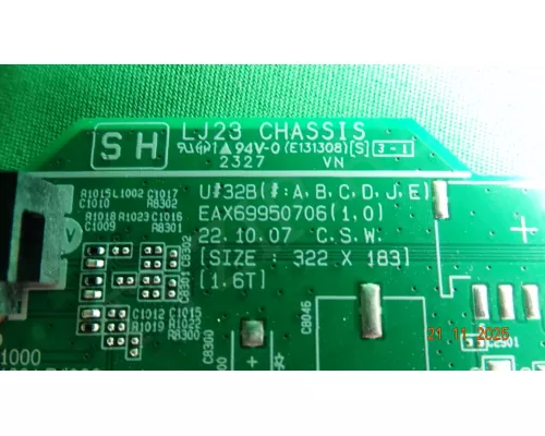 EAX69950706(1.0) EBU67527702 LG 50QNED816RA