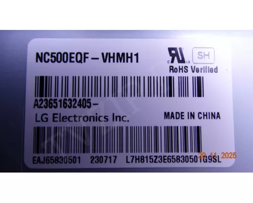 EAX69950706(1.0) EBU67527702 LG 50QNED816RA