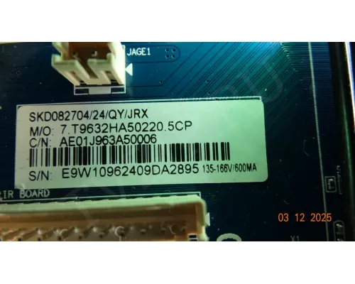 CV9632H-A50 HARTENS HTY-55U11B-VS