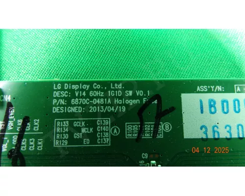 6870C-0481A LG 49LF620V