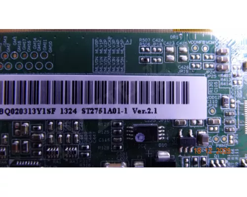 Матрица ST2751A01-1 VER.2.1 в сборе с корытом MYSTERY MTV-3029LT2