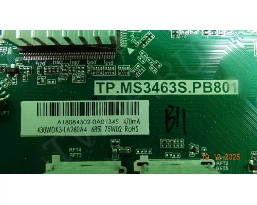TP.MS3463S.PB801 PHILIPS 43PFS4012/12