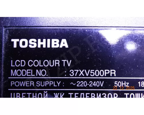 V28A000711B1 TOSHIBA 37XV500PR