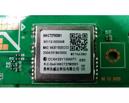 Wi-Fi с кнопкой включения WKCT27M2501 IFFALCON IFF55U62