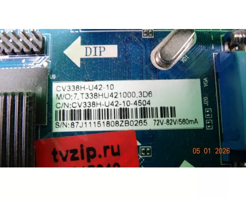 CV338H-U42 YUNO ULX-43FTC245